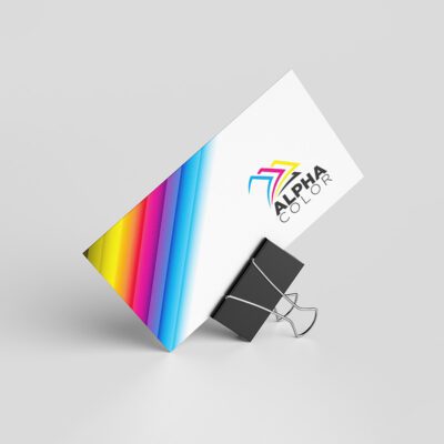 Ламіновані візитки